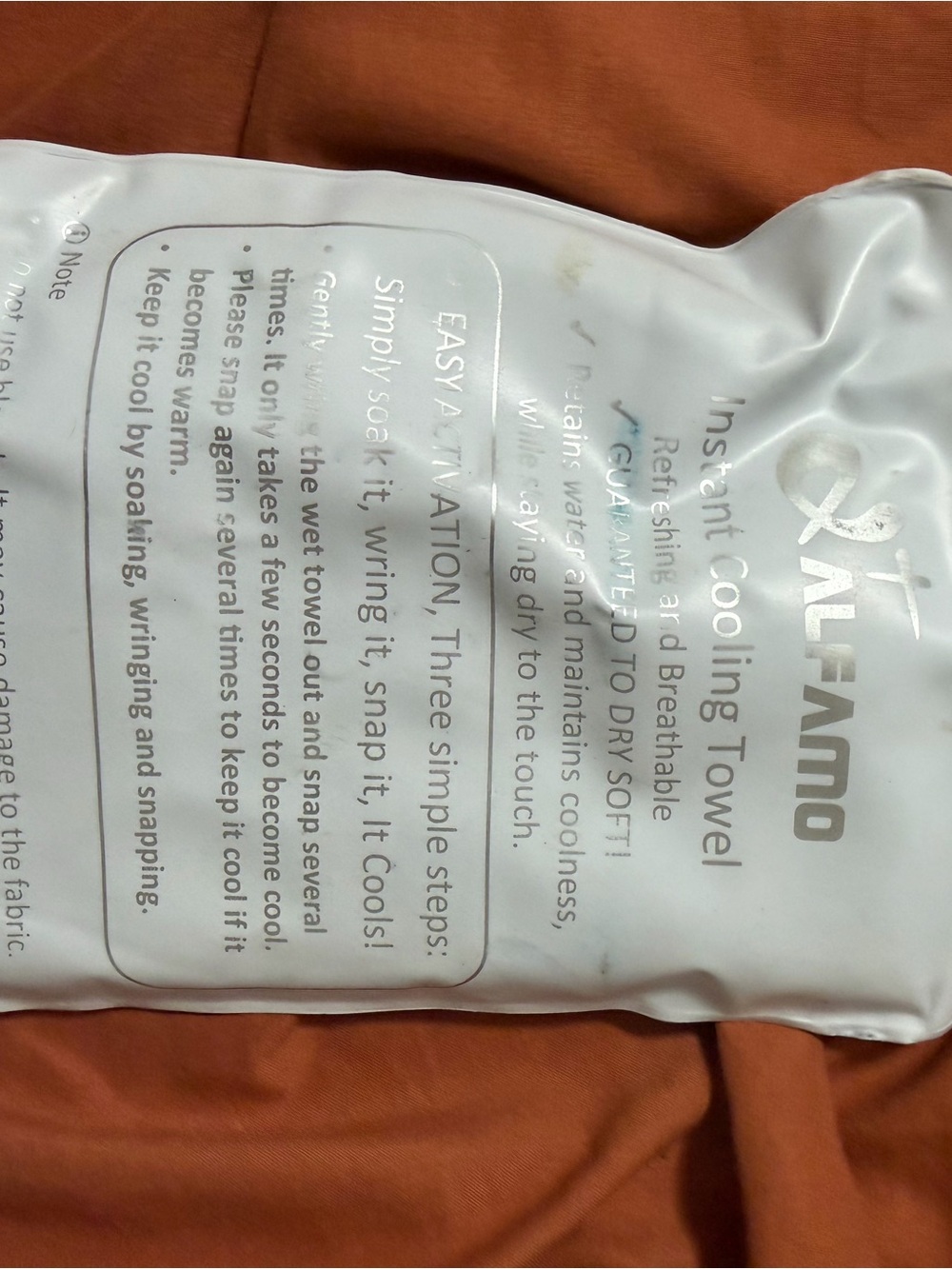 Instant cool cloth - Picture 2 of 2
